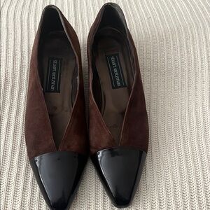 Stuart Weitzman Brown and Black Women's Shoes